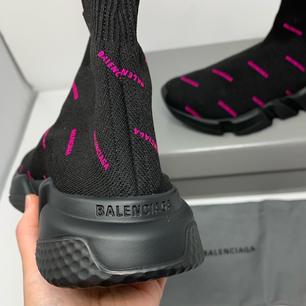 ✅SOLD✅ NIB BalenciagaSpeed Runner knit sneakers 39 - Picture 2 of 4